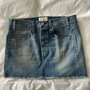 McGuire Denim Mini Skirt